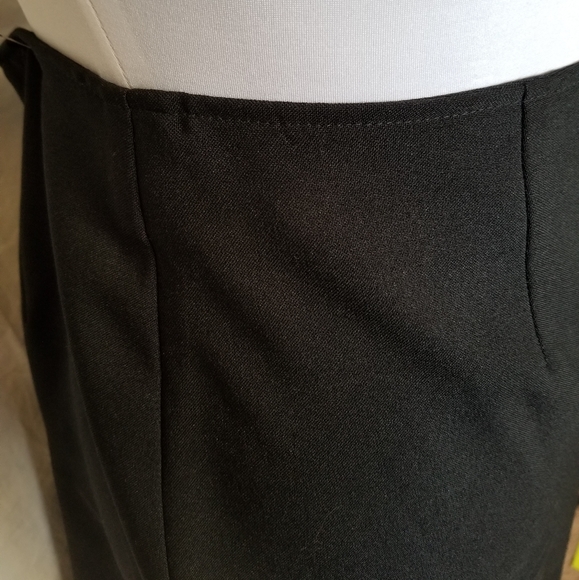 XOXO Black Business Skirt Darts Junior Size 11 - Picture 3 of 9